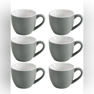 homEdge Mini Porcelain Espresso Cup 6 count